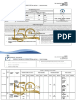 Plan Analítico Modalidad Online