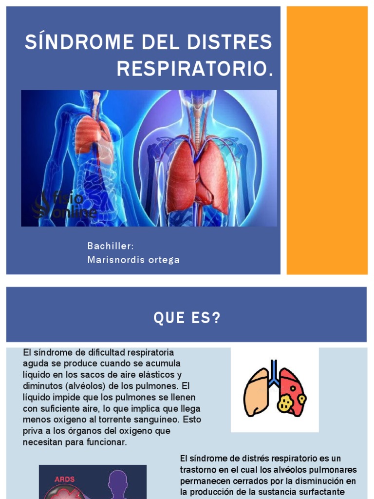 Síndrome de Dificultad Respiratoria: Causas y Tratamiento | PDF ...