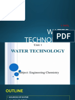 GR A Industrial Chem Unit-1 Water Technology Sem-I