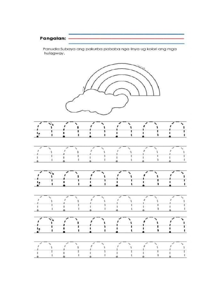 Penmanship Worksheet | PDF