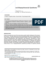 Frailty A Multidimensional Biopsychosocial Syndrome