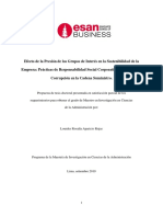 Aparicio Louerdes (2019) - Efecto de La Presión de Los Grupos de Interés en La Sostenibilidad de La Empresa Prácticas De..