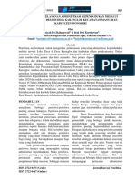 JIP - Optimalisasi Pelayanan Administrasi Kependudukan Melalui Inovasi Loket Desa Di Desa Karanglor Kecamatan Manyaran Kabupaten Wonogiri