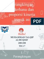 Muhammad Talqip TD 3.7 Perangkingan Sederhana Dan Proporsi