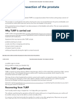 Transurethral resection of the prostate - Tests & treatments _ NHS inform