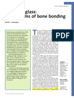 Bioactive Glass - Mechanism of Bone Bonding