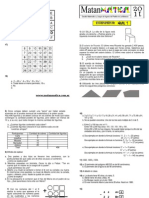 MatanMATICA 2011 Entrenamiento Nivel 1