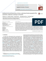 Antibacterial and Bioactivity of Silver Substituted HydroxyapatiteTiO2 Nanotube Composite Coatings On Titanium