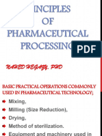 Principles of Pharmaceutical Processing: Size Reduction Techniques