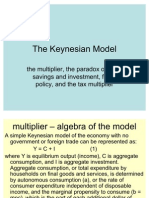 Keynesian Algebra and Etc