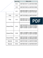 SEATING ARRANGEMENT FOR ANTHE