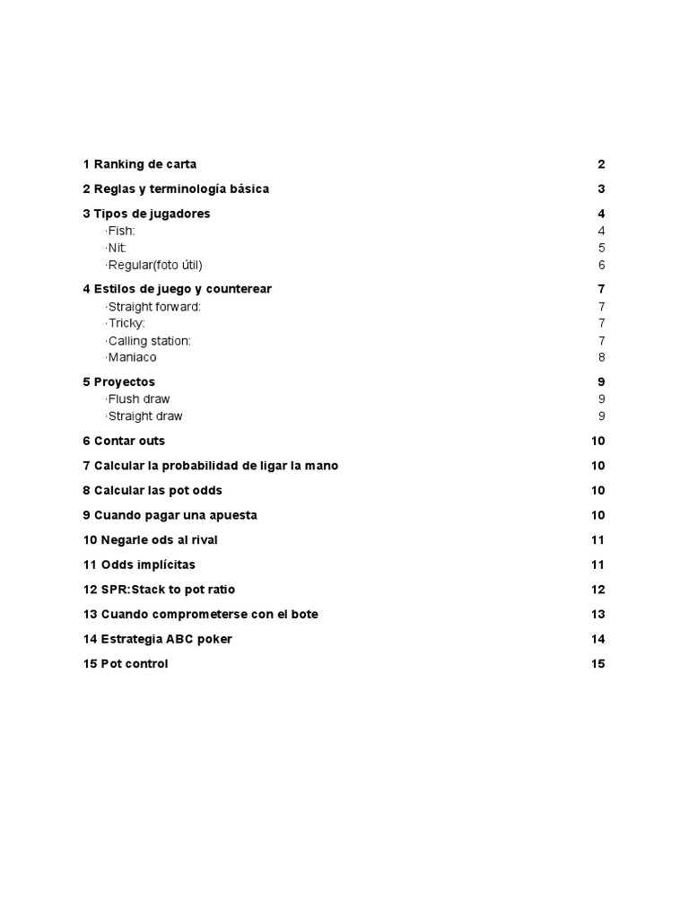 Poker | PDF | Póker