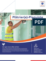 Fiche Metier Gros Oeuvre Finition Platrier Plaquiste