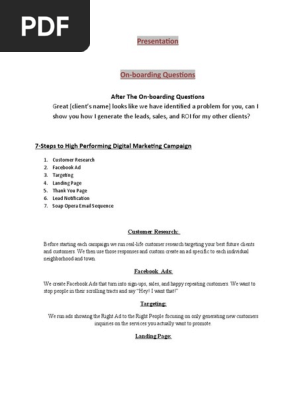 7 Steps to High Performing Digital Marketing Campaign