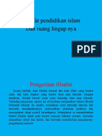 Filsafat Pendidikan Islam