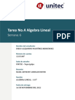 Tarea 4 - Algebra Lineal Diego
