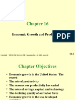 Chapter 16: Economic Growth and Productivity