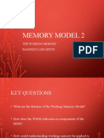 WMM Explains Working Memory Components