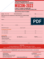 NAMSCON Registration Form