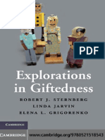 Explorations of Giftedness