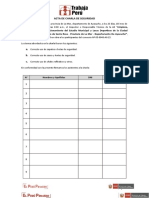 Segunda Acta-Charlas de Seguridad