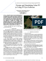 Optimization Design and Simulating Solar PV System Using PVSyst Software