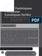 Strategi Pembelajaran Peningkatan Kemampuan Berfikir