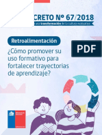 Retroalimentacion Como Promover Su Uso Formativo para Fortalecer Trayectorias de Aprendizaje