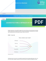 Diagnóstico para Definição Do Core Business