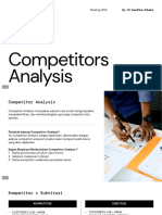Competitor Market Analysis