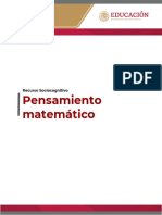 Recurso Sociocognitivo Pensamiento Matemático