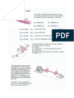 Práctica del Cap 3 Torsión - Cálculos de ángulo de giro y diámetro mínimo de ejes