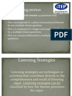 Listening Strategies