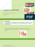 Gota y Hiperuricemia: Factores de Riesgo, Diagnóstico y Tratamiento