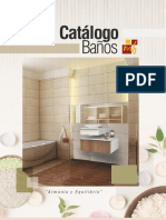 Catálogo de Baños Armonía y Equilibrio Mueblefacil