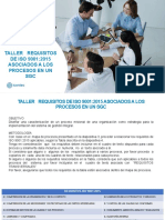 Tarea 1. Requisitos 9001 2015 Asociados A Los Procesos