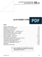 (ALFA ROMEO) Manual Del Sistema Code de Alfa Romeo