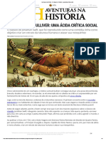 Aventuras Na História As Viagens de Gulliver - Uma Ácida Crítica Social