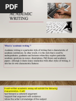 Academic Writing