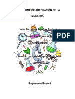 Informe de Adecuación de La Muestra