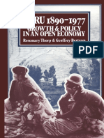 Rosemary Thorp, Geoffrey Bertram (Auth.) - Peru 1890–1977_ Growth and Policy in an Open Economy-Palgrave Macmillan UK (1978)