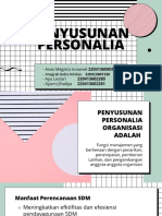 Penyusunan Personalia 2