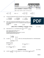 DPP (30-35) - 12th - Maths - 2015 - E