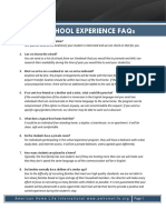 AHLI FAQ's School Experience 2021-2022