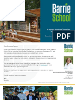 Barrie School International Admissions Dec 14, 2021