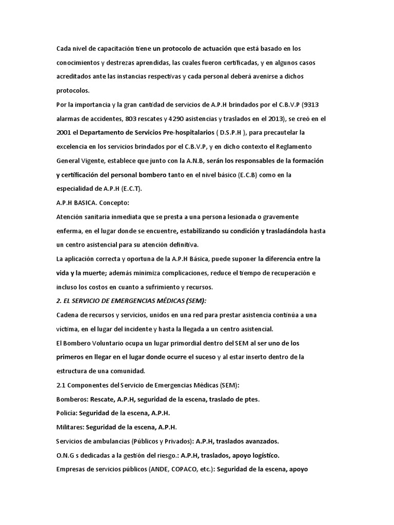 Aphb | PDF | Reanimación cardiopulmonar | Sangre