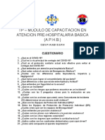 TP - Modulo de Capacitacion en Atencion Prehospitalaria Basica (A.p.h.b.)