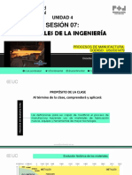 Sesión 07D - Procesos de Manufactura 202220