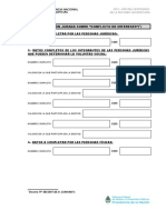 Proveedores - Conflicto de Intereses