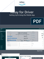 Set Up the Relay Driver App